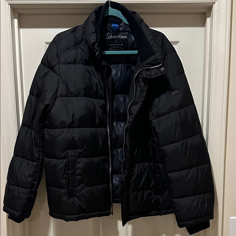 Calvin Klein Quilted Black Jacket
